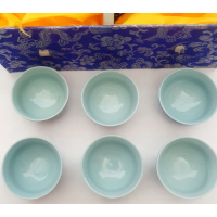 Chinese doos met theeset